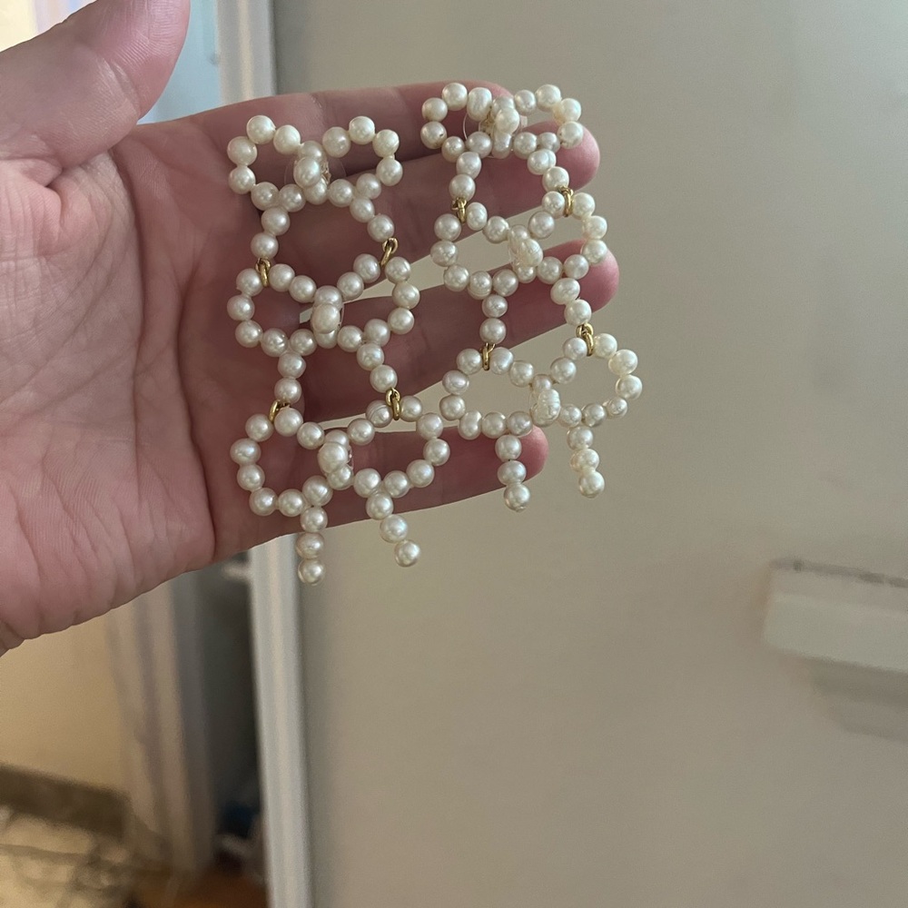 Tuckernuck Triple Pearl Leighton Earrings